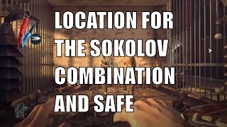 Sokolov Safe location and combination  Dishonored [upl. by Ellivnarg]