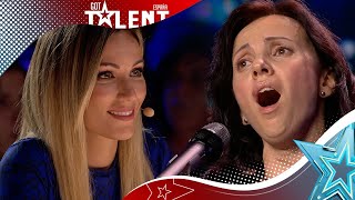 Ucraniana canta ÓPERA para recordar que la vida es un regalo  Audiciones 4  Got Talent España 2023 [upl. by Rodl240]