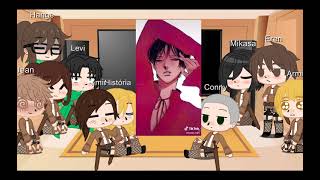 Past aot react to future AOT contem ereri ymistoria mikannie jearmin by estrela kupin [upl. by Akinoj]