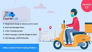 CourierLab  Online Courier And Parcel Tracking Platform [upl. by Eiramanig]