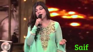 Mirchi Music Award 2014 Alka Yagnik tribute to SRK [upl. by Ardell]