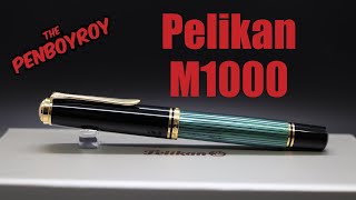 Pelikan M1000 Fountain Pen Review [upl. by Ekle]