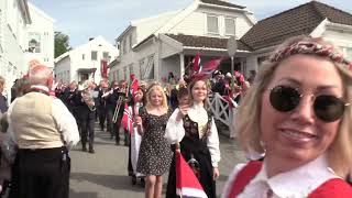 Barnetoget 17 mai 2022 i Lillesand [upl. by Enelrihs607]