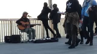 Busking in Barcelona [upl. by Oinimreh]