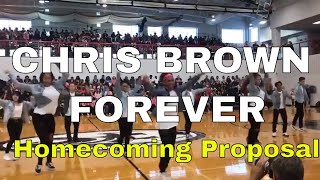 Dance to Chris Brown Forever and Chris Brown Questions for Homecoming Proposal [upl. by Padriac]