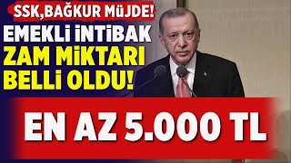 EMEKLÄ° MAAÅLARINA YAPILACAK YENÄ° Ä°NTÄ°BAK ZAMMI MÄ°KTARI BELLÄ° OLDU [upl. by Rodl447]