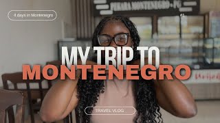 Travel vlog My Trip to Montenegro spent four days in Montenegro [upl. by Andrus251]