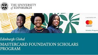 Mastercard Foundation Scholarship University Edinburgh Tips from a Current Scholar Essay Writing [upl. by Akit153]