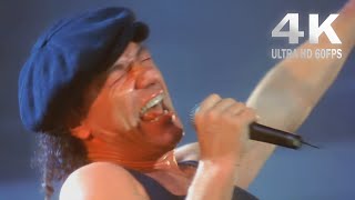 ACDC  quotBack in Blackquot Donington 91  Remastered 4K 50FPS [upl. by Hermione132]