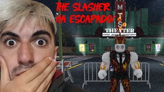 TERROR EN EL CINE Un ASESINO SUELTO 💀 ROBLOX [upl. by Seve]