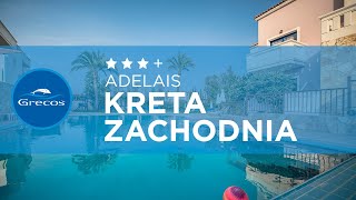 KRETA ZACHODNIA  Hotel Adelais  GRECOS [upl. by Ahcrop408]