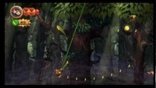 Donkey Kong Country Returns  51 Vine Valley [upl. by Eimrots]