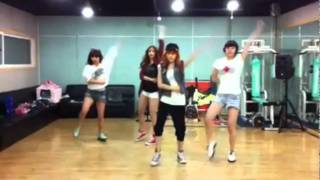 miss A  Goodbye Baby mirrored dance practice [upl. by Aleris]