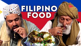 Tribal People Try Filipino Food For The First Time [upl. by Atse]