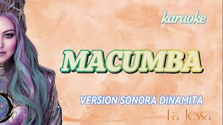 MACUMBA SONORA DINAMITA KARAOKE [upl. by Ayekam]