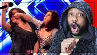 REACTING TO Ablisas X Factor Audition Full Version  itvcomxfactor  RealGee [upl. by Elatan]