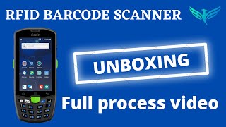 RFID \ SEUIC Barcode scanner \Portable terminal unboxing\ reader \ full video  rfid scanner [upl. by Nelson]