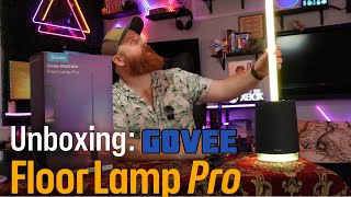 Unboxing Govee Floor Lamp Pro [upl. by Leirvag]