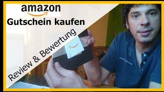 Amazon Gutschein kaufen Review  das ist zu beachten Video 1 [upl. by Brittani748]