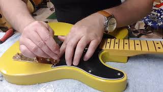 Keith Richards Micawber Telecaster is built on a low budget Part6 [upl. by Nerissa]