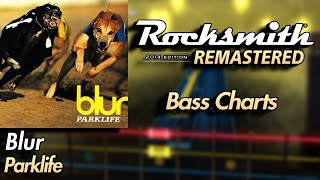 Blur  Parklife  Rocksmith® 2014 Edition  Bass Chart [upl. by Ardell]