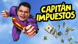 SÚPER SÁNCHEZ Capitán Impuestos  La subida de impuestos de PEDRO SÁNCHEZ  Dragon Ball Z PARODIA [upl. by Wertz]