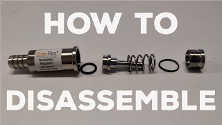 How To Disassemble the GovReg® Inline Secondary Regulator [upl. by Norma841]