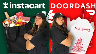 I MADE  DOING INSTACART ON A SUNDAY [upl. by Lalo]