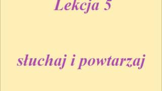 Niemiecki dla początkujacych  Lekcja 5 [upl. by Yleek]