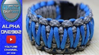 How To Make Paracord Bracelet King Cobra Urban [upl. by Gena635]