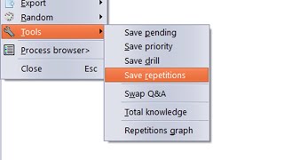 How The Save Repetitions Feature Works In Supermemo [upl. by Montford]