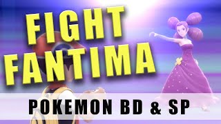 Pokémon Brilliant Diamond how to fight Fantima to Battle Hearthome Gym  Pokémon Shining Pearl [upl. by Mallin]