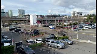 Sound Transit Link 2 Line Testing Wilburton Station [upl. by Anatola]