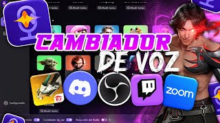 🔥COMO CAMBIAR LA VOZ en CUALQUIER JUEGOS DISCORD y ZOOM o CLASES ONLINE 🚨 MODULADOR de VOZ  HITPAW [upl. by Ful]