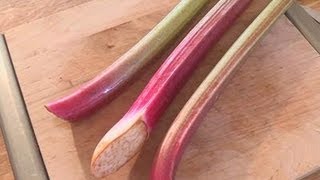 How To Freeze Your Rhubarb [upl. by Gally]