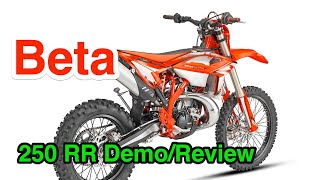 2024 Beta 250 RR  demoreview and raw thoughts [upl. by Tnerb578]