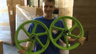 Skyway BMX Six Spoke Tuff Wheels are here at PlanetBMX [upl. by Engracia]