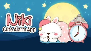 Niki Cute Alarm Clock App [upl. by Ardene]