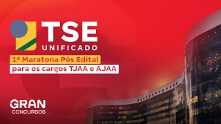 Concurso TSE Unificado  1ª Maratona Pós Edital Analista Judiciário Área Administrativa [upl. by Bergerac]