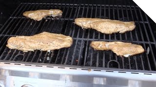 Fish Grilling Tips and Recipe  Marinade and BBQ Tautog Recipe [upl. by Ettevi]