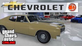 Ultimate Chevrolet Garage with Real Life Cars in GTA 5 Online [upl. by Alleuqahs]