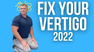 Vertigo Cure BPPV Self Treatment 2022 [upl. by Thaxter493]