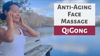 QIGONG ANTIAGING FACE MASSAGE [upl. by Enobe]