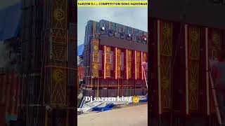 SARZEN DJ👑COMPETITION SONG HARIDWAR😱😱dj djsarzen kawadyatra shortvideo [upl. by Wavell]