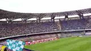 NapoliLecce Coreografia curva B TI AMO [upl. by Dannica827]