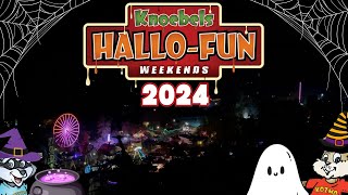 My Trip to Knoebels Hallo Fun 2024 [upl. by Menis530]