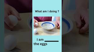 What am I doing  english action verbs with pictures  shorts english shortsfeed vocabulary yt [upl. by Oruhtra537]