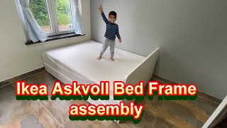 Ikea Askvoll Bed Frame assembly 🛠 [upl. by Hecker252]