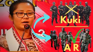 Brinda Thounaojam  quotKuki ntte eikhoiga nongmei kapnagadabadiquot  Powerful speech of Che Brinda ✊🏻 [upl. by Oile]