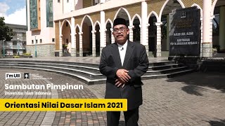 ONDI 2021  Sambutan Wakil Rektor Bidang Kemahasiswaan Keagamaan amp Alumni UII [upl. by Flyn34]